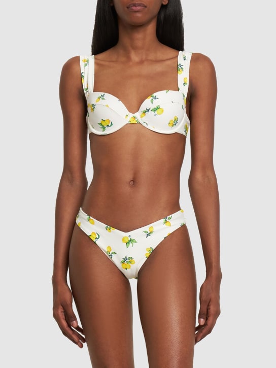 Weworewhat: Delilah printed bikini bottoms