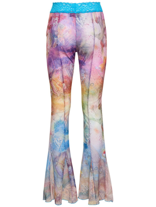 Andersson Bell - Bedruckte Mesh-Hose „Luna Mystical Fairy“