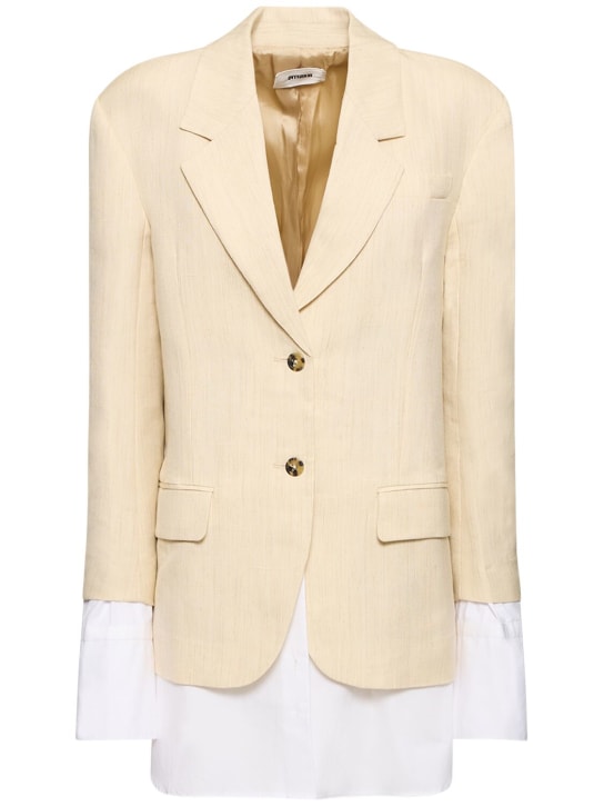 Interior: Chaqueta de traje de viscosa
