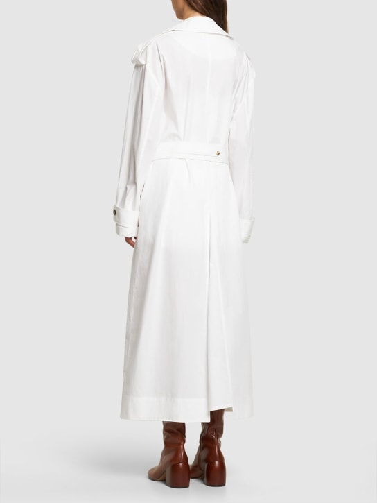 Interior: Trench-coat en popeline de coton The Percy