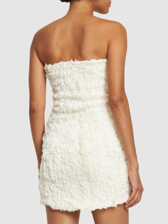 Interior: Robe bustier courte en lin The Sonja