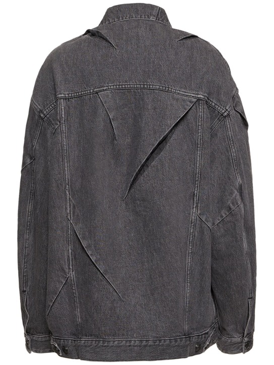 Gauchere: Chaqueta de denim algodón con bolsillos