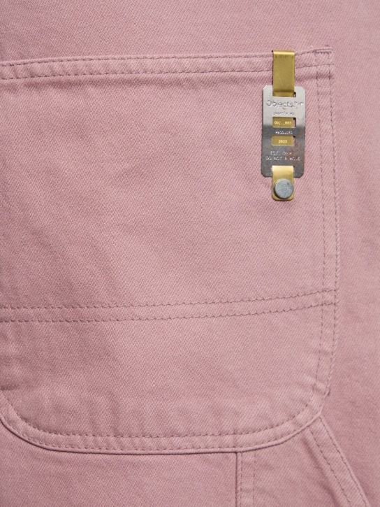 Objects Iv Life: 27cm Baggy cotton denim jeans