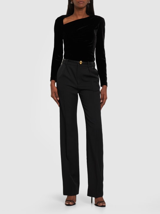 Roland Mouret - Langarm-Top aus Wolle