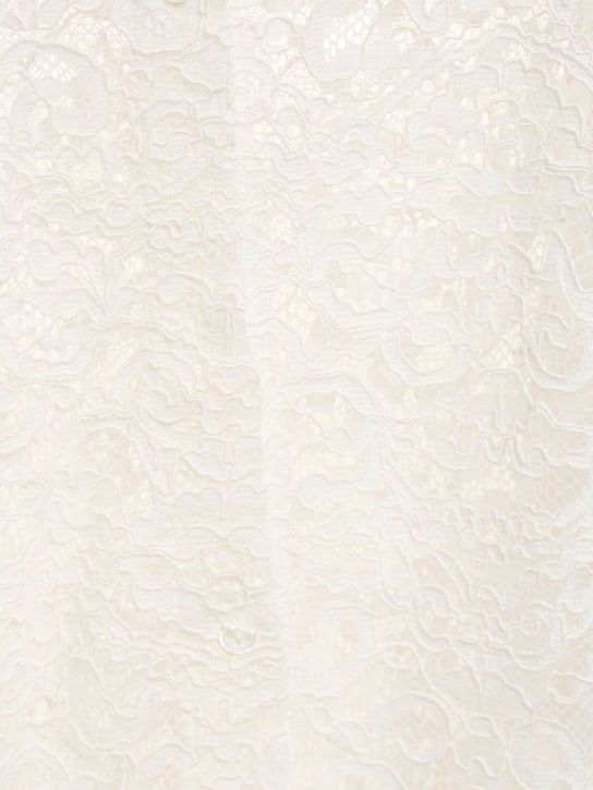 Interior: Chemise en dentelle de coton mélangé The Gertrude