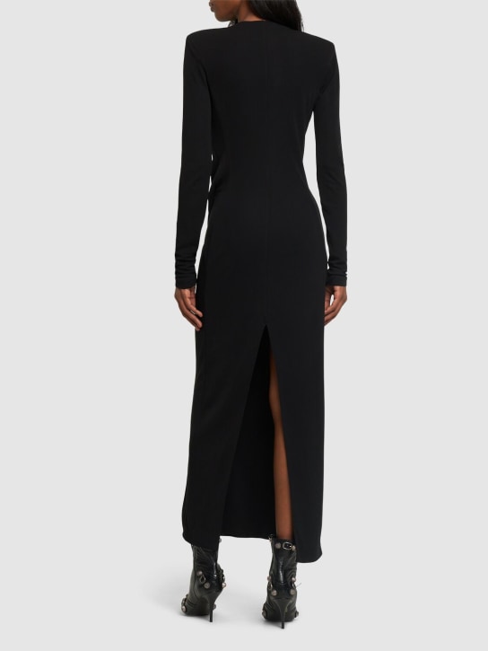 Interior: Robe longue en maille de viscose The Sloan