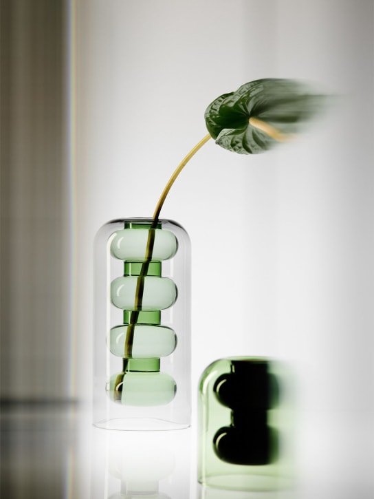 Tom Dixon - Grand vase vert Bump