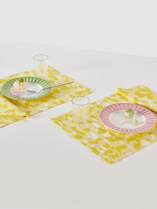 Stories Of Italy - Lot de 2 sets de table Pineapple