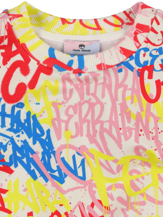 Chiara Ferragni - Printed cotton blend sweatshirt