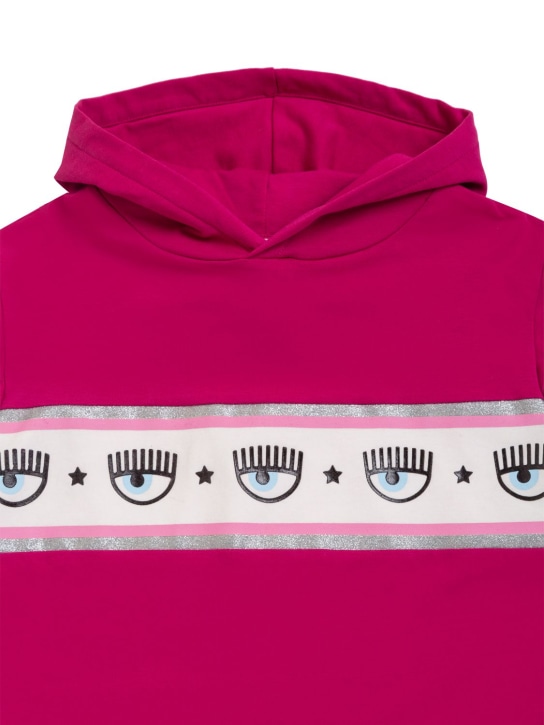 Chiara Ferragni - Logomania print cotton blend sweat dress