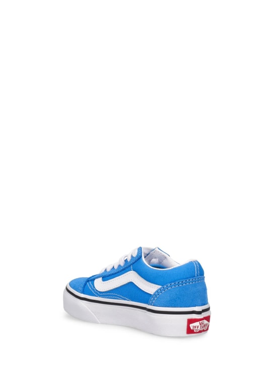 Vans: Sneakers Old Skool V de piel con cordones
