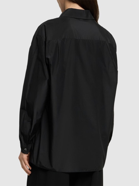 Michael Kors Collection: Taft-Hemd aus Seide und Baumwolle