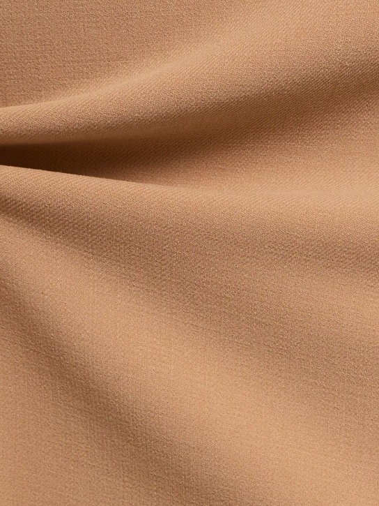 Michael Kors Collection: Midirock aus Stretch-Wolle mit seitlichem Schlitz