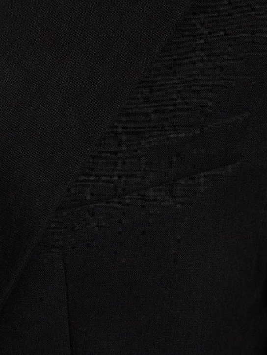 Michael Kors Collection: Blazer monopetto in lino