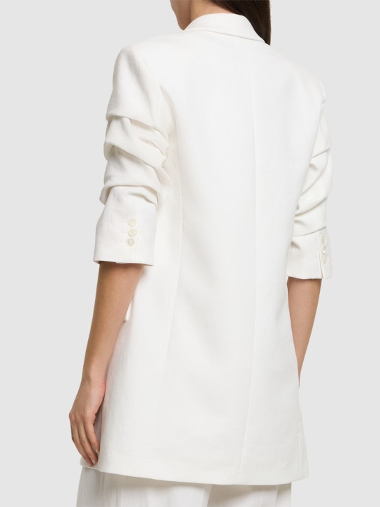 Michael Kors Collection: Blazer monopetto in lino