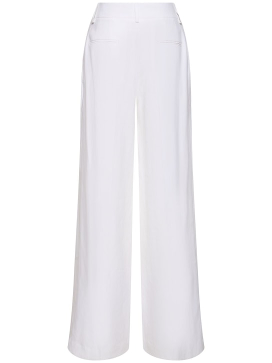 Michael Kors Collection: Mittelhoch geschnittene Hose aus Leinen