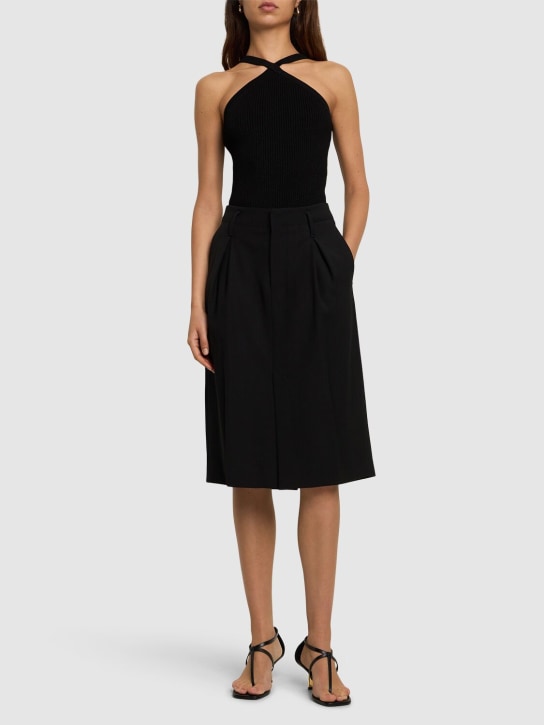 Michael Kors Collection: Scollo incrocciato