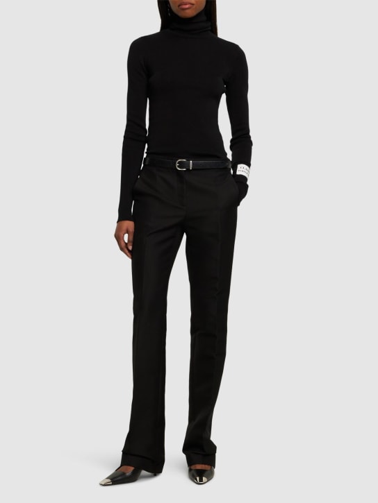 Moschino - Hose aus Baumwollmischung