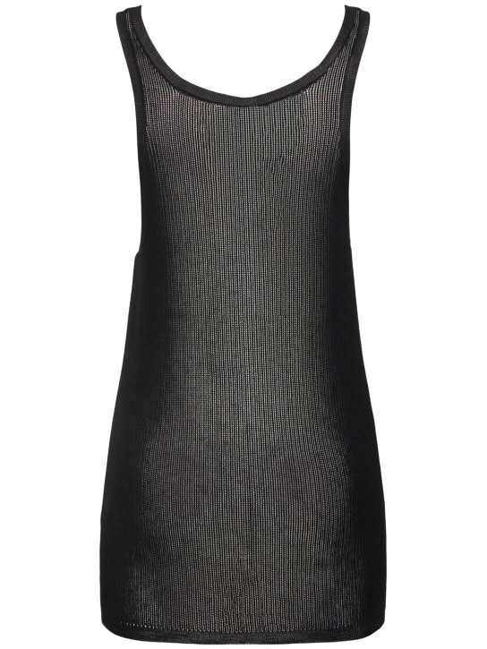 Petar Petrov: Top in maglia di viscosa e mesh