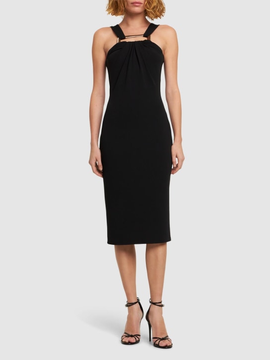 Michael Kors Collection - Robe midi en jersey de viscose mate