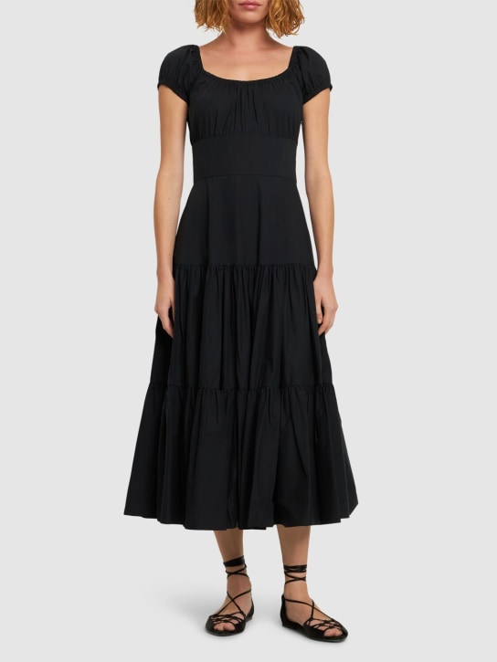 Michael Kors Collection - Vestito midi in popeline di cotone