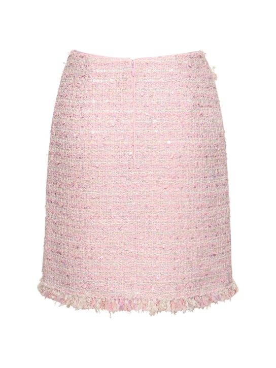 Giambattista Valli: Minifalda de algodón bouclé