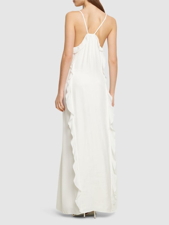 SIMKHAI: Maxikleid mit Rüschen „Emily“