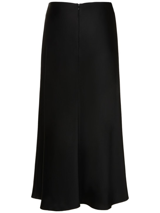 SIMKHAI: Blane satin midi skirt