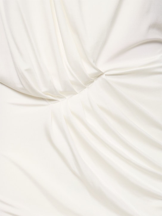 Alexandre Vauthier: Vestito in raso / schiena scoperta