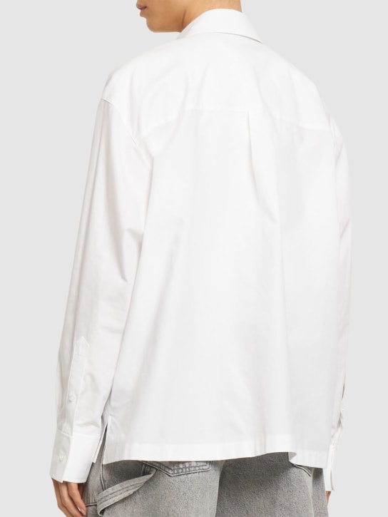 Alexander Wang: Camicia in cotone / logo