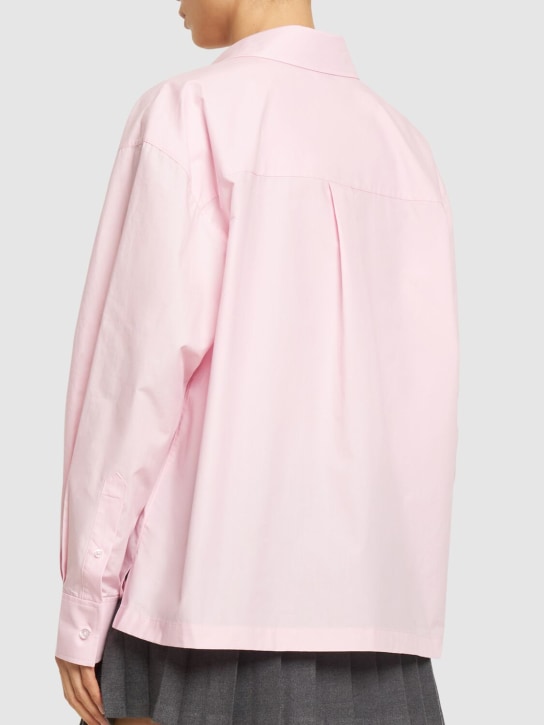 Alexander Wang: Camicia in cotone / logo