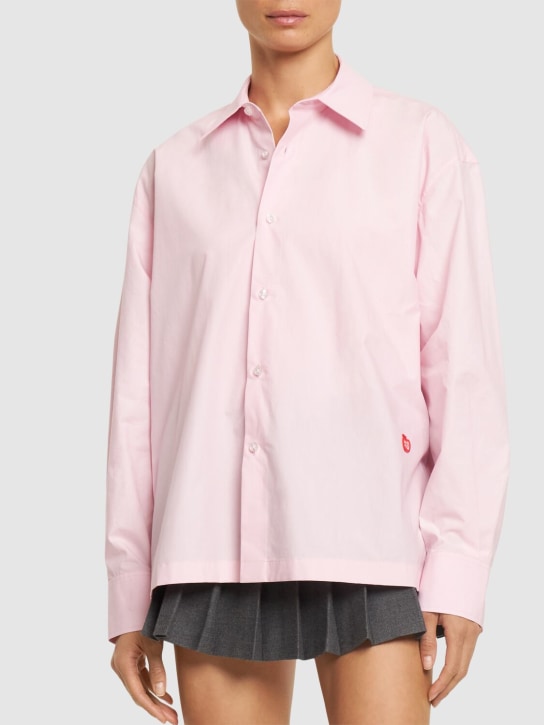 Alexander Wang: Camicia in cotone / logo