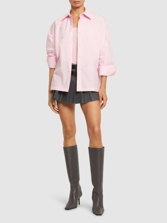 Alexander Wang - Chemise boutonnée en coton à logo