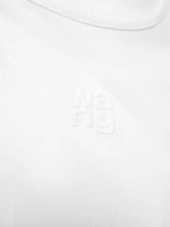 Alexander Wang: T-shirt in jersey di cotone