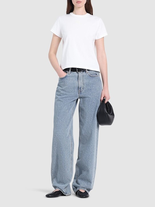 Alexander Wang - T-SHIRT AUS BAUMWOLLJERSEY "ESSENTIAL"
