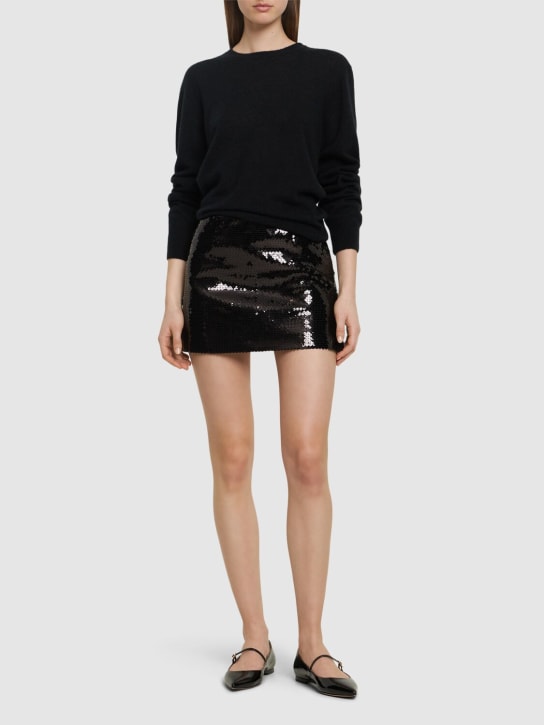 16arlington - Jupe courte en sequins Quattro