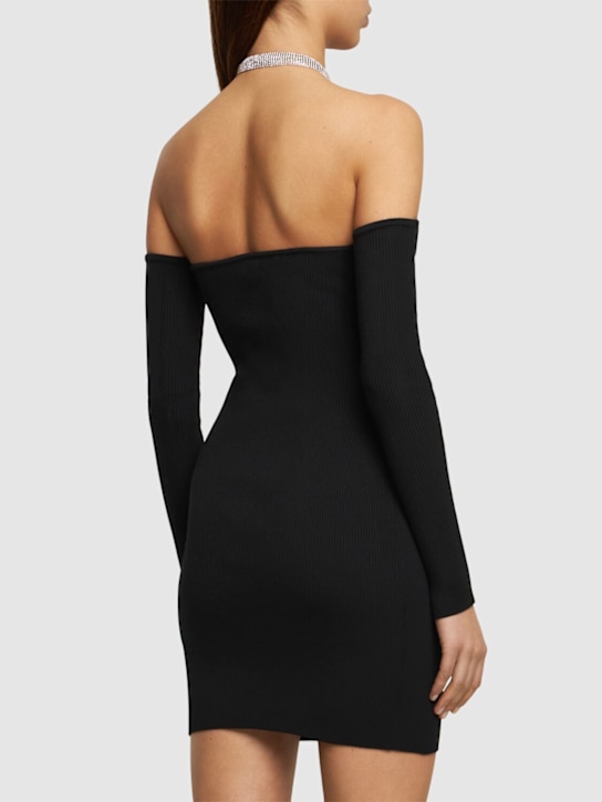 Giuseppe Di Morabito: Vestido corto de algodón stretch