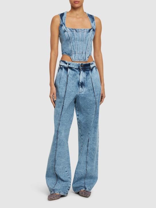 Giuseppe Di Morabito - Top in denim di cotone