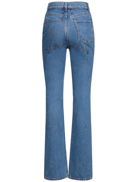 Area: Jeans dritti con decorazioni