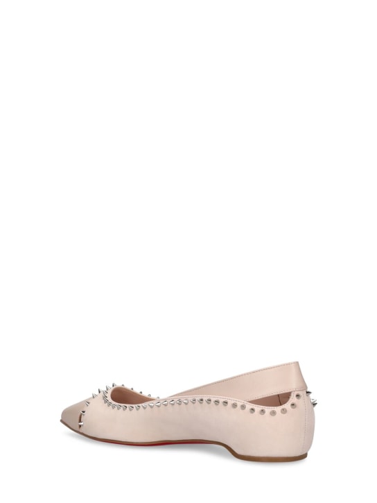 Christian Louboutin: Ballerines en cuir Duvettina