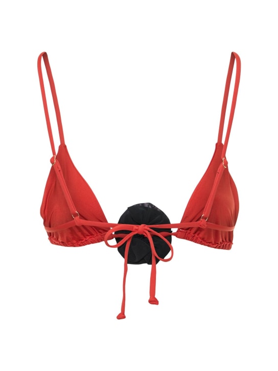 Weworewhat: Haut de bikini avec rose Cooper