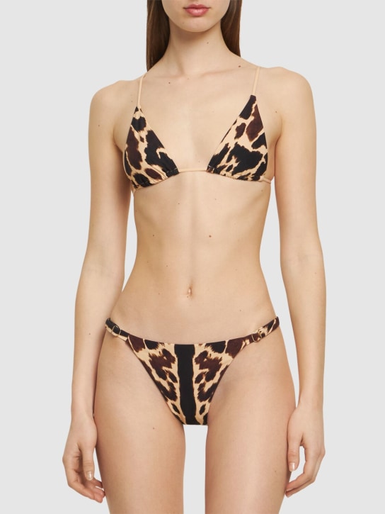 Weworewhat: Bas de bikini imprimé animalier