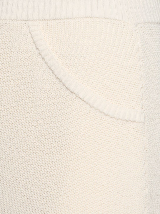 Aya Muse: Jupe longue en coton mélangé Sei