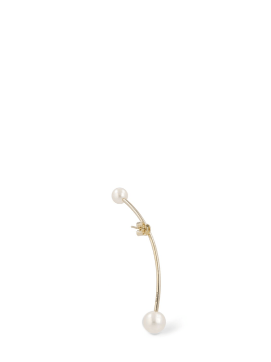 Sophie Bille Brahe: Mono boucle d'oreille en perles Stellari Grande