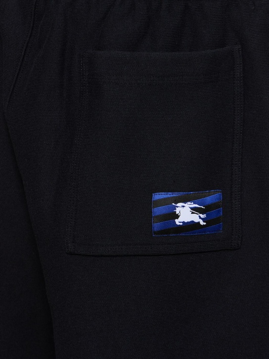 Burberry: Trainingsshorts aus Baumwolljersey