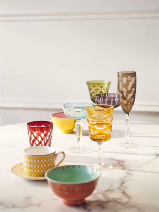 Polspotten - Lot de 4 verres à eau Tubular