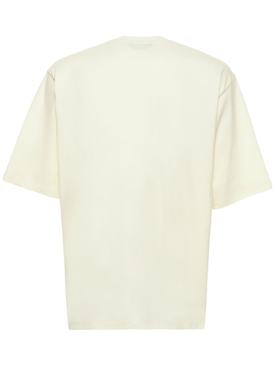 MSGM: T-shirt in jersey di cotone con logo