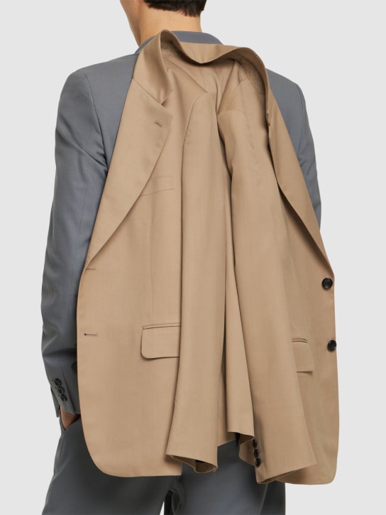 Comme des Garçons Homme Plus: Blazer en laine doublée