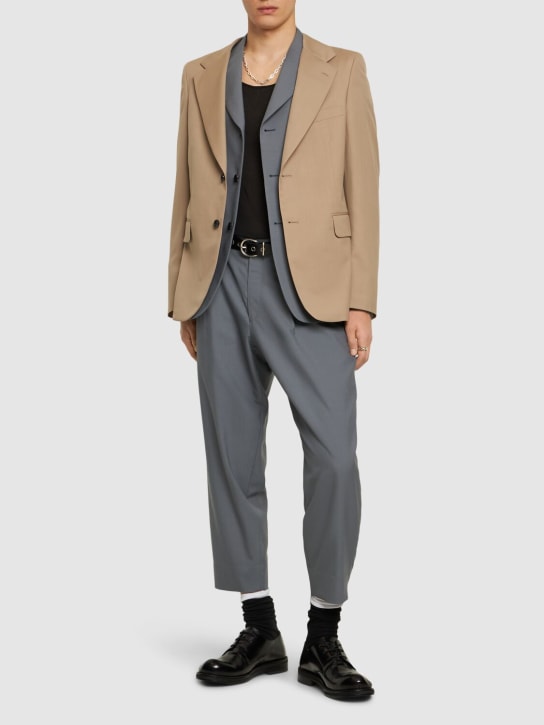 Comme des Garçons Homme Plus: Blazer en laine doublée