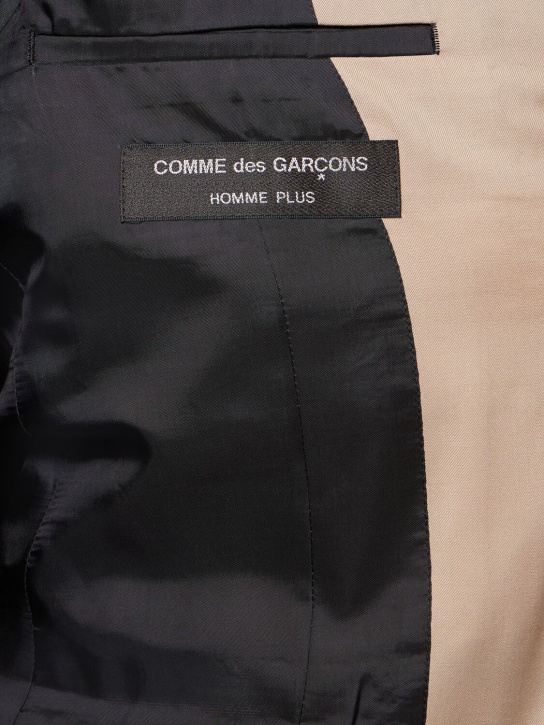 Comme des Garçons Homme Plus: Blazer en laine doublée
